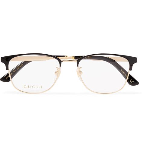 gucci gold glasses cosco|Gucci prescription glasses men's.